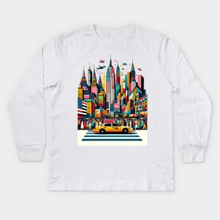 America 2 Kids Long Sleeve T-Shirt